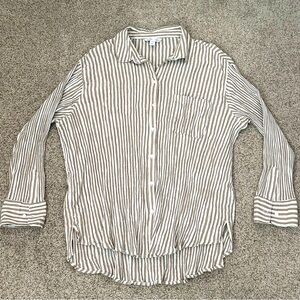 Old Navy LS Boyfriend Shirt